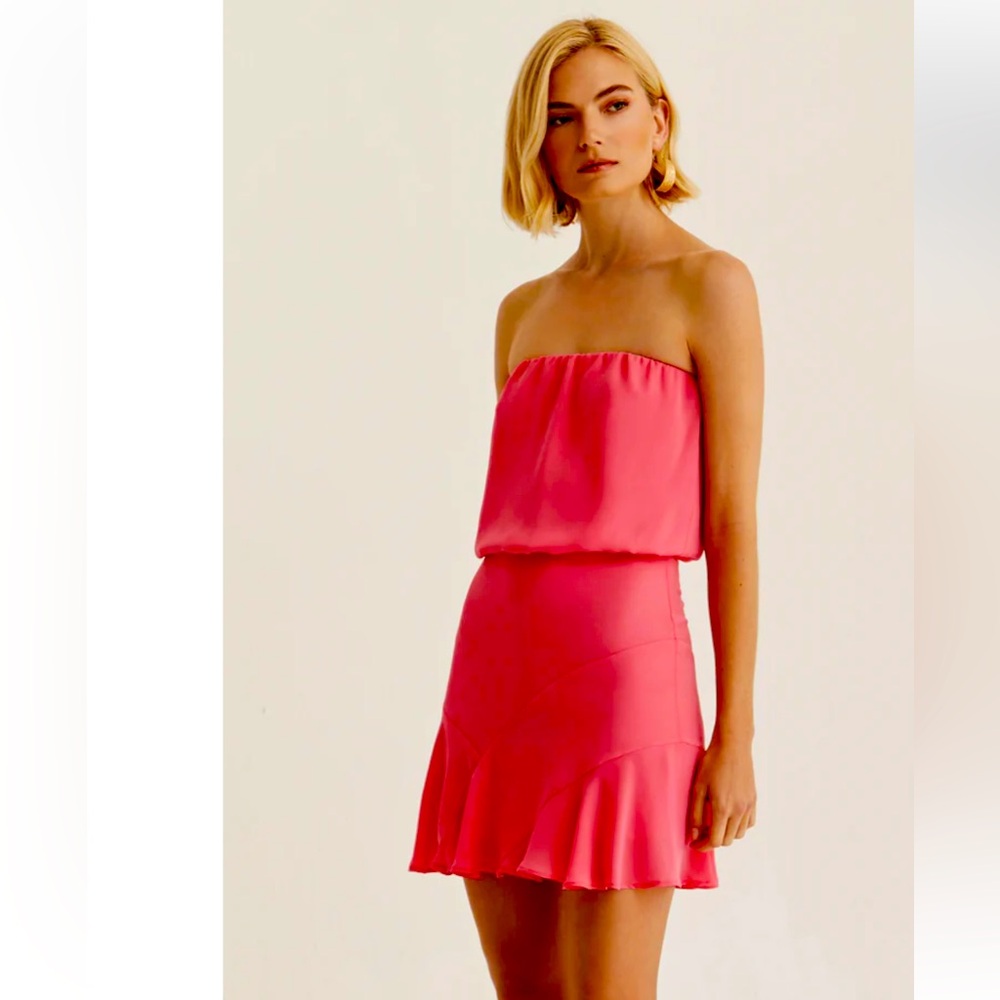 🆕#213~NWT Krisa Strapless Mini Dress Candy SIZE XS